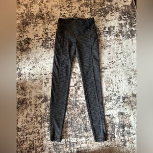 Athleta Girls' Dark Charcoal Heather Leggings